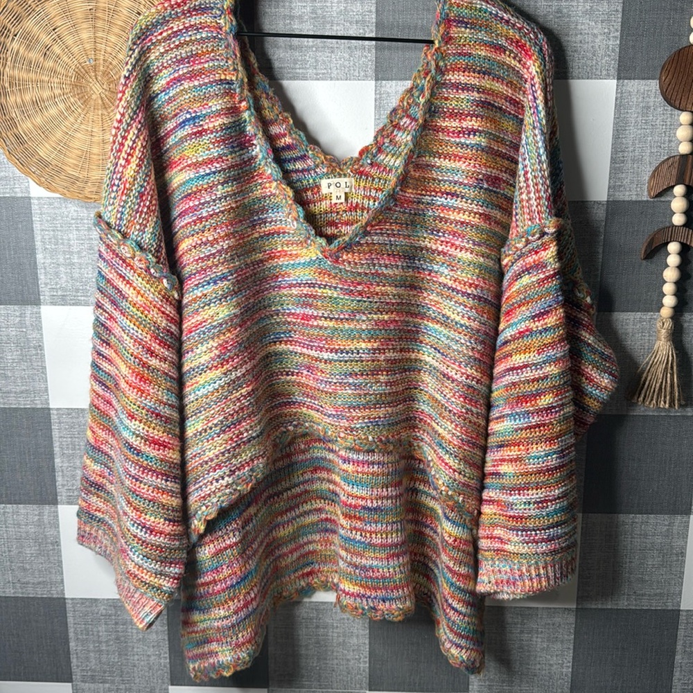 Pol Oversized Sweater Colorful
